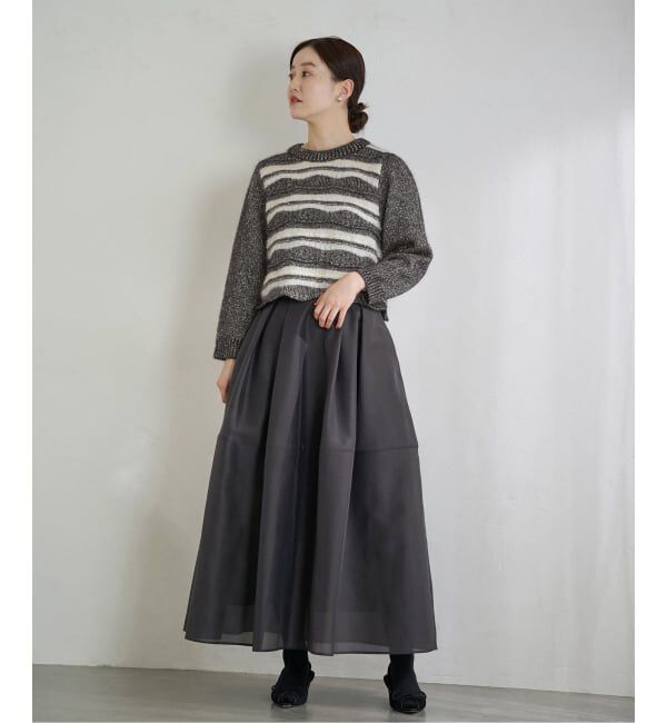 IENA「モヘヤMIXラメニット」|ニット・セーター|