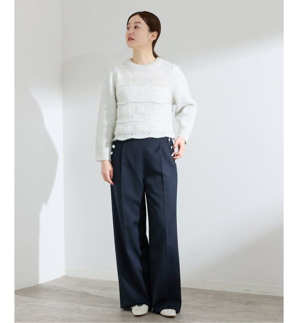 IENA「モヘヤMIXラメニット」|ニット・セーター|