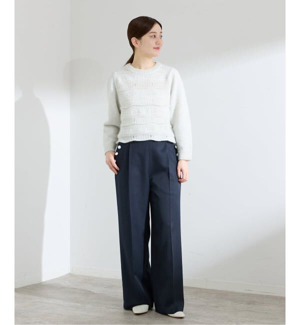 IENA「モヘヤMIXラメニット」|ニット・セーター|