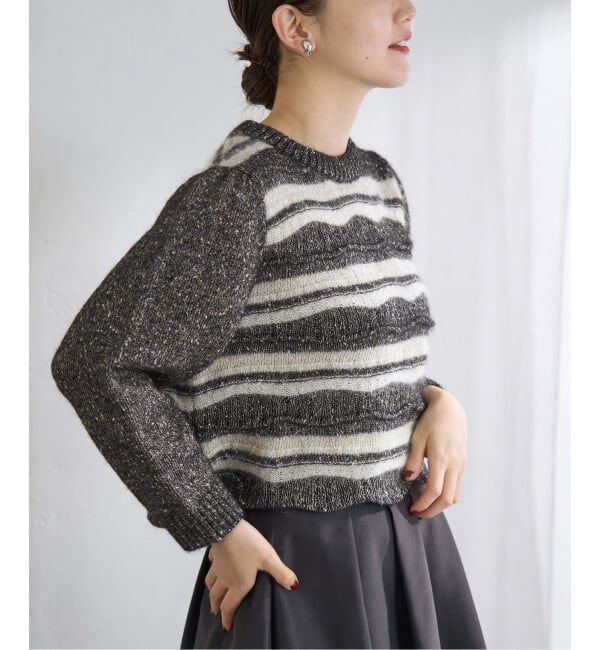 IENA「モヘヤMIXラメニット」|ニット・セーター|