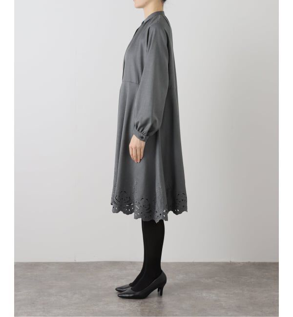 IENA「エンブロイダードティアードレス」|ワンピース|