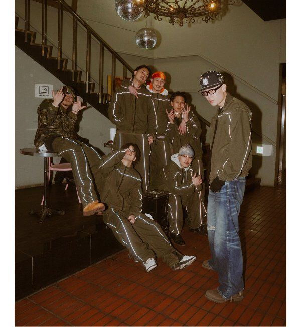 PULP「【VALLAD / バラッド】フェード トラック ジャケット」|ブルゾン・スタジャン|