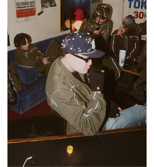 PULP「【VALLAD / バラッド】フェード トラック ジャケット」|ブルゾン・スタジャン|