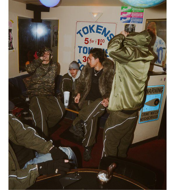 PULP「【VALLAD / バラッド】フェード トラック ジャケット」|ブルゾン・スタジャン|