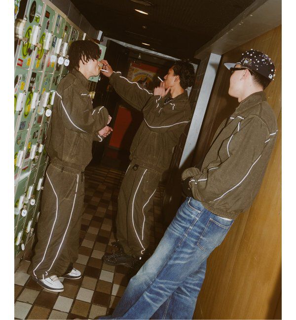 PULP「【VALLAD / バラッド】フェード トラック ジャケット」|ブルゾン・スタジャン|