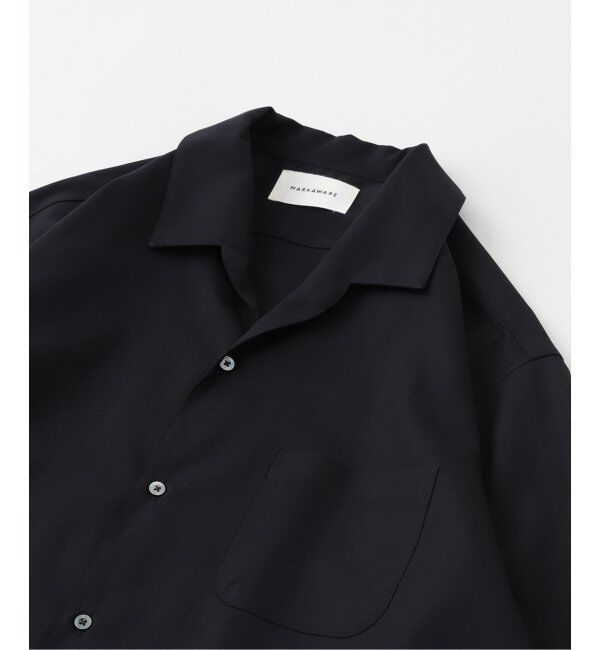EDIFICE「MARKAWARE(マーカウェア) 別注 ITALIAN OPEN COLLAR シャツ」|シャツ・ブラウス|