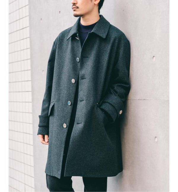 EDIFICE「MACKINTOSH(マッキントッシュ) 別注 HUMBIE/ハンビー SL」|ステンカラーコート|