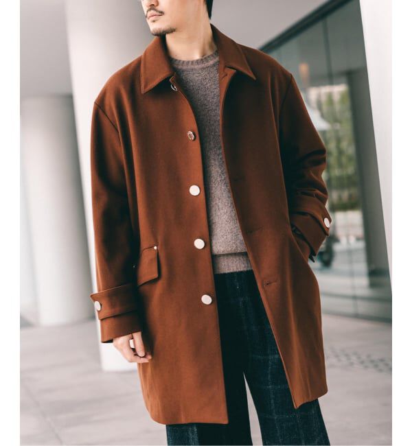 EDIFICE「MACKINTOSH(マッキントッシュ) 別注 HUMBIE/ハンビー SL」|ステンカラーコート|