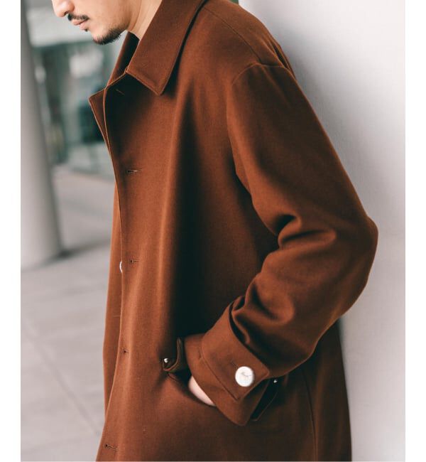 EDIFICE「MACKINTOSH(マッキントッシュ) 別注 HUMBIE/ハンビー SL」|ステンカラーコート|