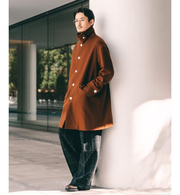 EDIFICE「MACKINTOSH(マッキントッシュ) 別注 HUMBIE/ハンビー SL」|ステンカラーコート|