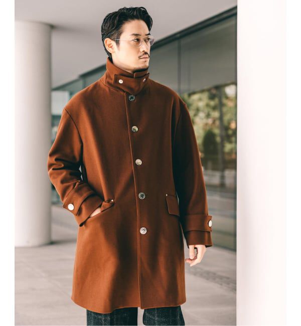 EDIFICE「MACKINTOSH(マッキントッシュ) 別注 HUMBIE/ハンビー SL」|ステンカラーコート|