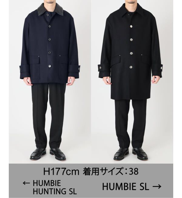 EDIFICE「MACKINTOSH(マッキントッシュ) 別注 HUMBIE/ハンビー SL」|ステンカラーコート|