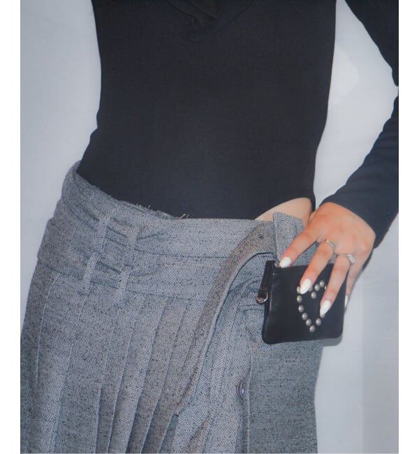 PULP「【Geek Office / ギークオフィス】OPEN YY Woven DOUBLE BELTED MAXI SKIRT」|スカート|