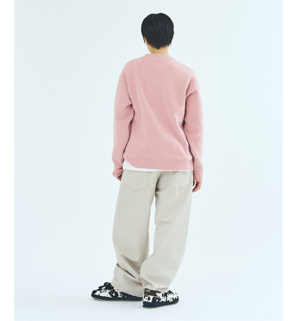 417 EDIFICE「モールニット カラーリブ プルオーバー」|ニット・セーター|