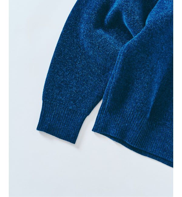 417 EDIFICE「モールニット カラーリブ プルオーバー」|ニット・セーター|