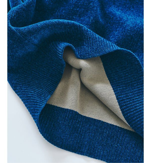 417 EDIFICE「モールニット カラーリブ プルオーバー」|ニット・セーター|