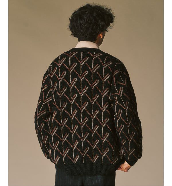 417 EDIFICE「モールパターンカーディガン」|カーディガン|