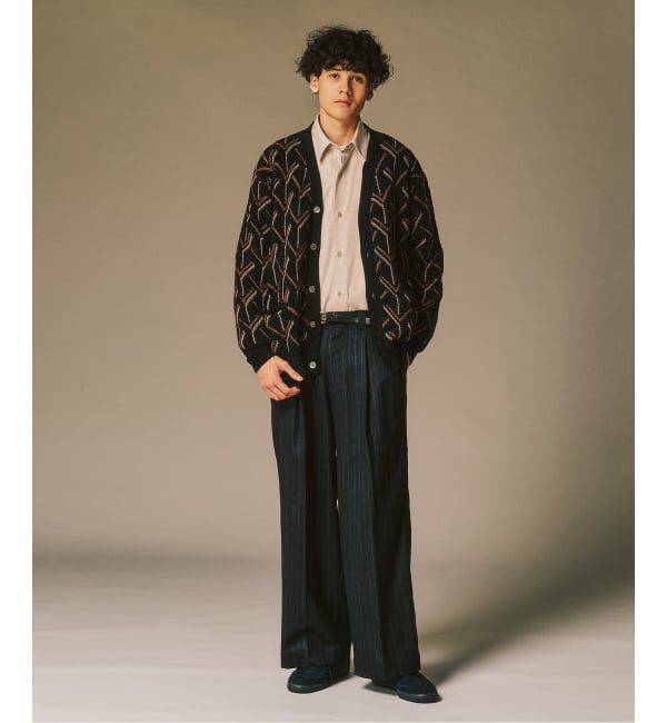 417 EDIFICE「モールパターンカーディガン」|カーディガン|