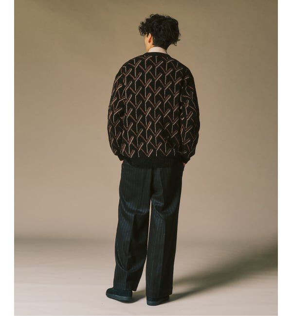 417 EDIFICE「モールパターンカーディガン」|カーディガン|