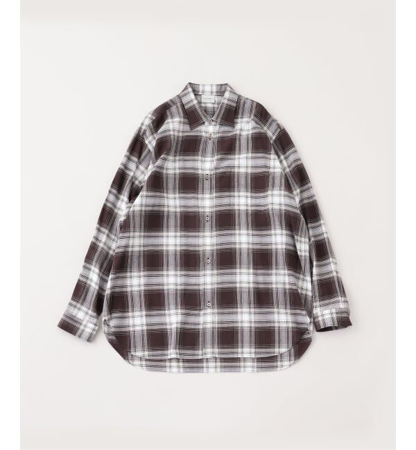 EDIFICE「ENCOMING(インカミング) CLASSIC LONG SLEEVE シャツ」|シャツ・ブラウス|ブラウン