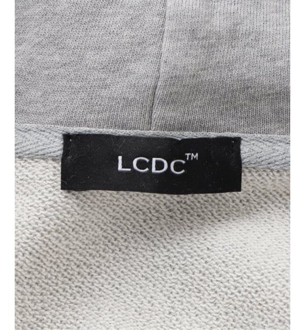 PULP「【Geek Office / ギークオフィス】LCDC TM / SHIRRING DETAIL ZIP-UP HOODIE」|パーカー|