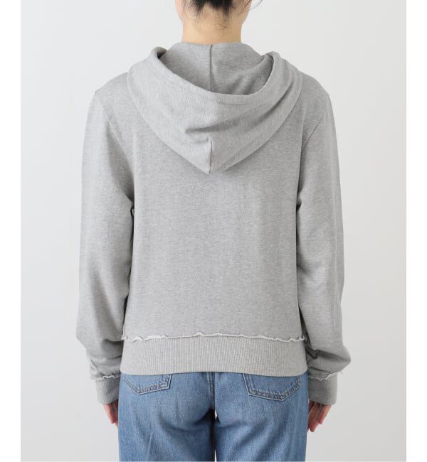 PULP「【Geek Office / ギークオフィス】LCDC TM / SHIRRING DETAIL ZIP-UP HOODIE」|パーカー|