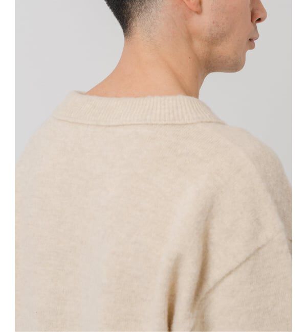 EDIFICE「ETS.MATERIAUX(マテリオ) シャギー Vネック ニット」|ニット・セーター|