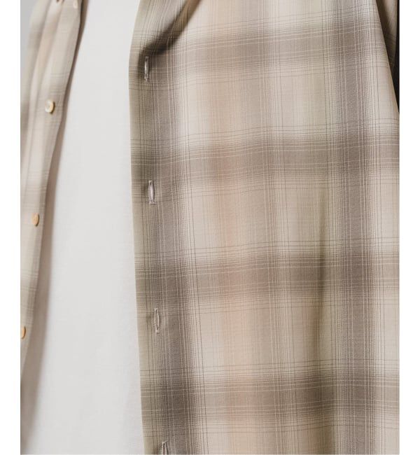EDIFICE「《予約》SUPER 120&rsquo;s ウール チェック レギュラー シャツ」|シャツ・ブラウス|