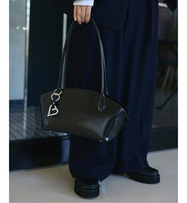 journal standard L'essage「《別注》【&MyuQ/アンドミューク】ワイドトート」|トートバッグ|ブラック