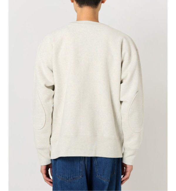 JOURNAL STANDARD relume「CHAMPION / チャンピオン 別注 R/W エルボーパッチ クルーネックスウェット」|スウェット・ジャージ|