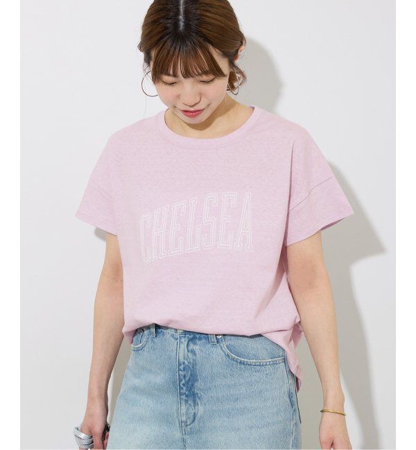 JOURNAL STANDARD relume「【HOLIDAYS COMFORT/ホリデーズ コンフォート】ラフィテンジクTEE」|Tシャツ・カットソー|ピンク B