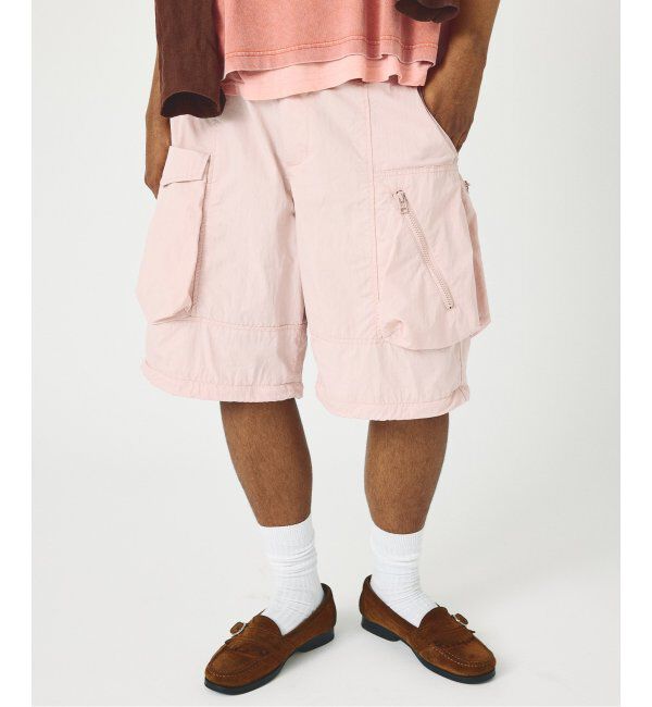 JOURNAL STANDARD「NULL TOKYO / ヌル トウキョウ 別注 コンバーチブル バギー パンツ」|カーゴ|ピンク