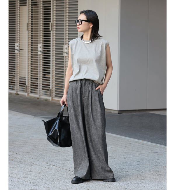 JOURNAL STANDARD「《追加3》汗ジミ防止天竺ノースリーブ」|Tシャツ・カットソー|