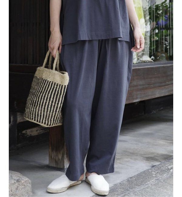 journal standard luxe「オーガニックコットン パンツ」|その他|グレー