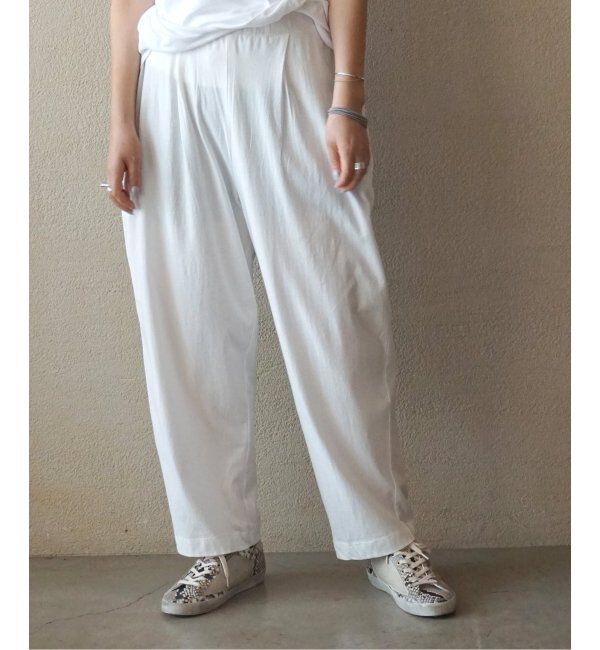 journal standard luxe「オーガニックコットン パンツ」|その他|ホワイト