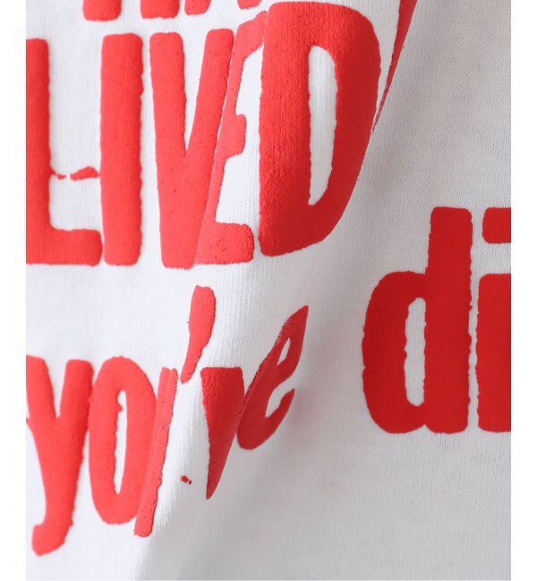 Oriens JOURNAL STANDARD「【nancy/ナンシー】 LIVED? TEE NA086」|Tシャツ・カットソー|