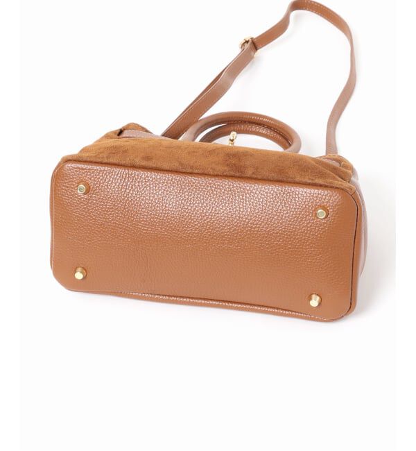 JOURNAL STANDARD relume「【AULENTTI/オウレンティ】サイドスウェードボストンバッグ」|ボストンバッグ|