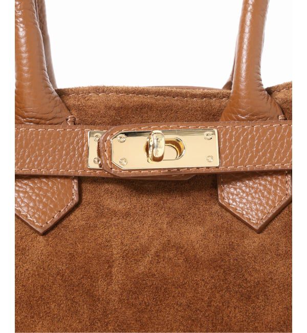 JOURNAL STANDARD relume「【AULENTTI/オウレンティ】サイドスウェードボストンバッグ」|ボストンバッグ|