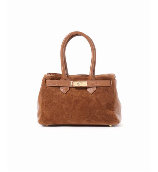 JOURNAL STANDARD relume「【AULENTTI/オウレンティ】サイドスウェードボストンバッグ」|ボストンバッグ|