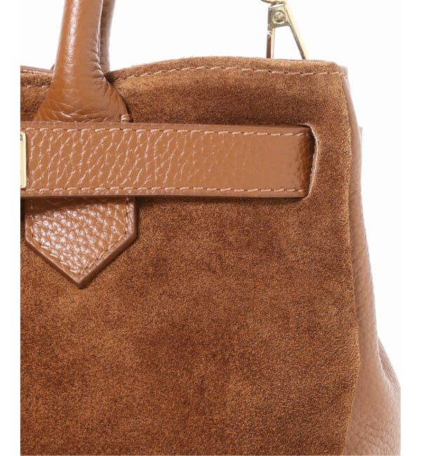 JOURNAL STANDARD relume「【AULENTTI/オウレンティ】サイドスウェードボストンバッグ」|ボストンバッグ|