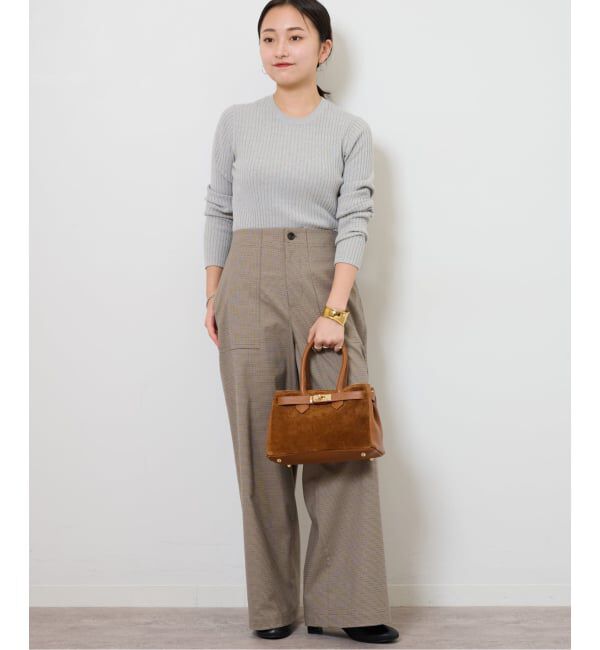 JOURNAL STANDARD relume「【AULENTTI/オウレンティ】サイドスウェードボストンバッグ」|ボストンバッグ|