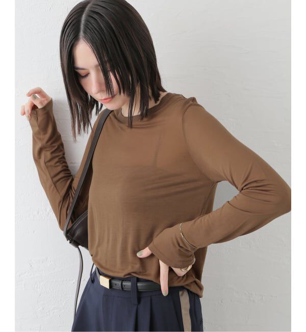 journal standard L'essage「【BASERANGE/ベースレンジ】LONG SLEEVE TEE：カットソー」|Tシャツ・カットソー|