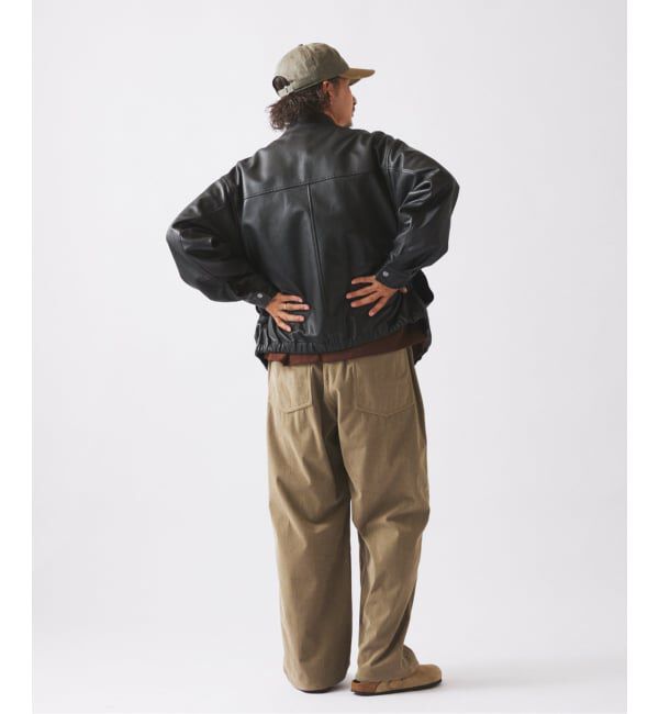 JOURNAL STANDARD relume「ラムレザー ショート ステンカラー ブルゾン」|ライダースジャケット|