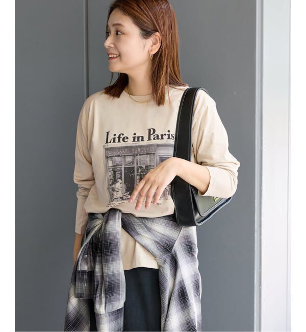 JOURNAL STANDARD「PARIS PHOTOロンT」|Tシャツ・カットソー|ベージュ