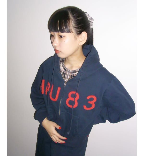 Oriens JOURNAL STANDARD「《追加2》IPU83 Flont Zip Hoodie」|パーカー|