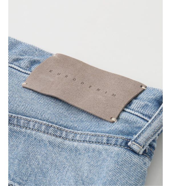 JOURNAL STANDARD「KURO for FOLL ANDERS ICE WASHED FADED」|デニム|