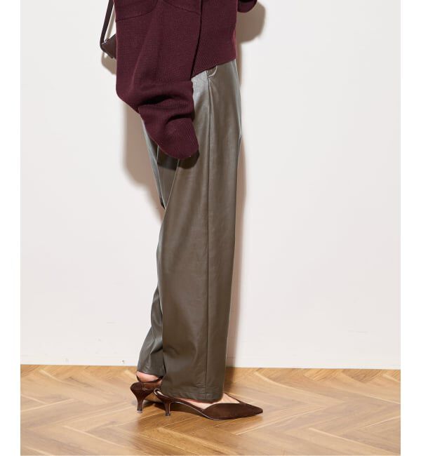 journal standard L'essage「シンセティックレザー イージーパンツ」|その他|