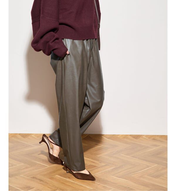 journal standard L'essage「シンセティックレザー イージーパンツ」|その他|