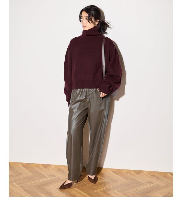 journal standard L'essage「シンセティックレザー イージーパンツ」|その他|