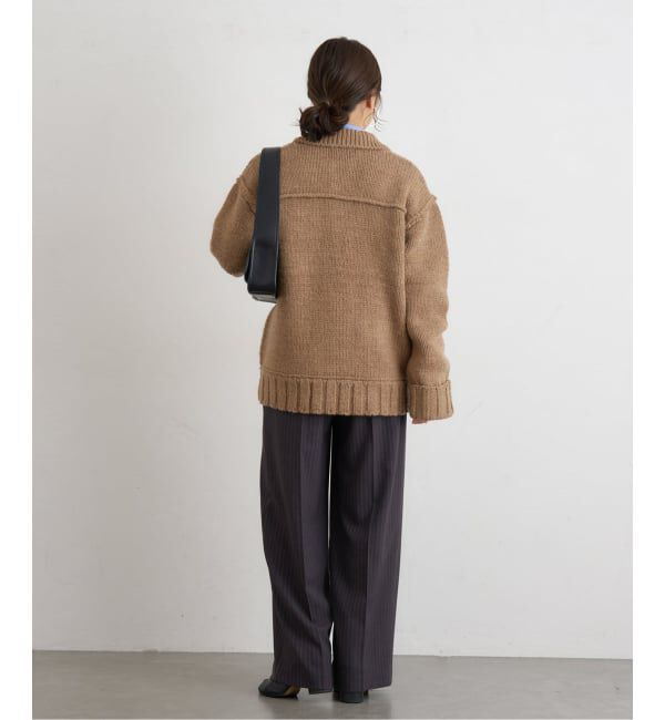 JOURNAL STANDARD「ローゲージニットブルゾン」|カーディガン|